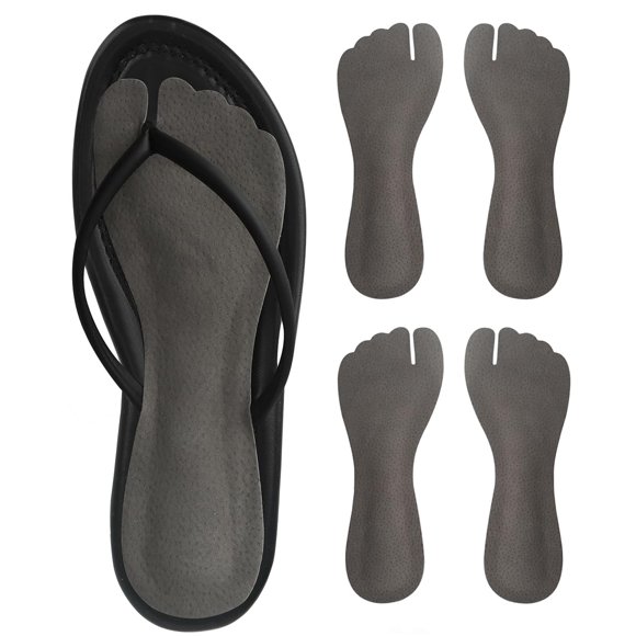 Plantillas tipo chancla BTXYM, soporte antideslizante para el arco, piel de cerdo