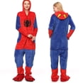 thumbnail image 1 of Monos CON CAPUCHA DE Pikachu para niños, pijamas cálidos para adultos, monos de punto de dibujos animados a juego para la familia, Kigurumi, 1 of 4