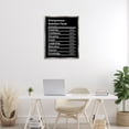 thumbnail image 4 of Stupell Industries Eclectic Entrepreneur Nutrition Facts Gray Floating Frame Canvas Art, 25 x 31, by Lil' Rue, 4 of 8