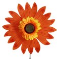 thumbnail image 2 of Molino Viento Giratorio Girasol Colorido Jardín Al Aire Libre (girasol) Naranja, 2 of 4