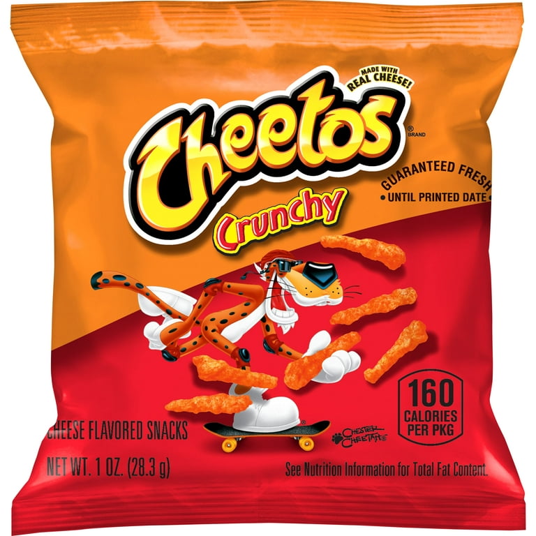 Cheetos Crunchy Cheese Flavored Snacks 1 Oz 10 Count
