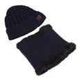 thumbnail image 2 of Gorro calefactable eléctrico, cálido y agradable para la piel, con batería recargable, para esquiar en invierno, azul marino, 2 of 8