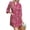 Rose Red Paisley Ethnic, variant on Avidlove Waffle Knit Robe for Women Soft Lightweight Tie Short Bathrobes 3/4 Sleeve Ladies Sleepwear