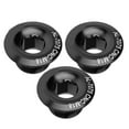 thumbnail image 2 of 3Pcs 18mm Aluminum Alloy Bike Shaft  Screw Nut 3 Colors for Bike Chainwheel, 2 of 7