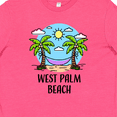 thumbnail image 4 of Inktastic Summer Vacation in West Palm Beach Youth T-Shirt, 4 of 5