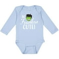 thumbnail image 3 of Inktastic Halloween So Franken Cute Boys or Girls Long Sleeve Baby Bodysuit, 3 of 5