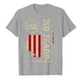 thumbnail image 4 of Men's 250 Anniversary Usa Shirt 250 Anniversary Usa Flag Vintage 250 Years American 1776-2026 250th Birthday Usa T-Shirt Big & Tall Athletic Fit America Pullover Muscle Tee, 4 of 4