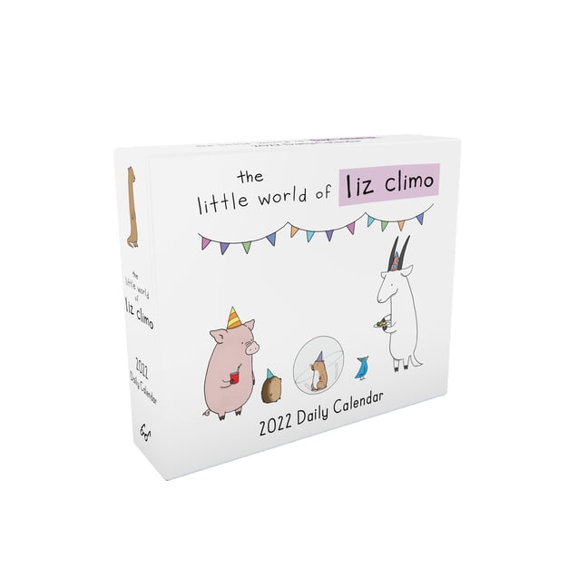liz-climo-2022-daily-calendar-calendar-walmart-com
