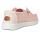 thumbnail image 5 of Zapatillas HEYDUDE Wendy para mujer con encaje de crochet rosa pálido talla 8M, 5 of 7