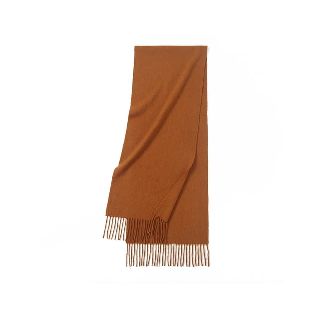 Sonducket Bufanda de mujer invierno cálido Color sólido viaje playa vacaciones al aire libre moda Simple borlas elegante chal para damas Accesorios de disfraces Tipo 16 Sonducket AP013266-16