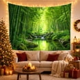 thumbnail image 3 of Bamboo Forest Numerous with Tall Slender Stalks Stand, Mystical Fantasy for Space Lovers, Galaxy Room Decor, Housewarming Gift, Tapestry Wall Hanging for Bedroom and Dorm, 3 of 7