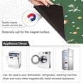 thumbnail image 4 of Yayeee Magnetic Dishwasher Cover for The Front Decoration Home Kitchen Machine Sticker Protector, Christmas Tree, 4 of 6