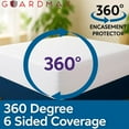thumbnail image 6 of Guardmax Heavy Duty Vinyl Twin XL Zippered Mattress Encasement - Waterproof & Breathable Mattress Protector - Comfortable, Soft, and Noiseless Zippered Bedding - Dust Mite Proof (39 x 80 x 9), 6 of 7