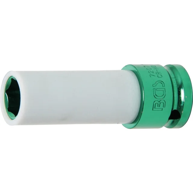 Dado de Impacto BGS 7207 con Protector Plástico 1/2 15 MM