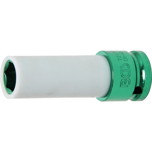 Dado de Impacto BGS 7207 con Protector Plástico 1/2 15 MM
