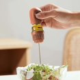 thumbnail image 4 of Oil Dispenser Bottle with Barbecue Brush, Oil Storage and Dispenser Container for Kitchen BBQ Grilling Baking Cooking (Coffee), 4 of 7