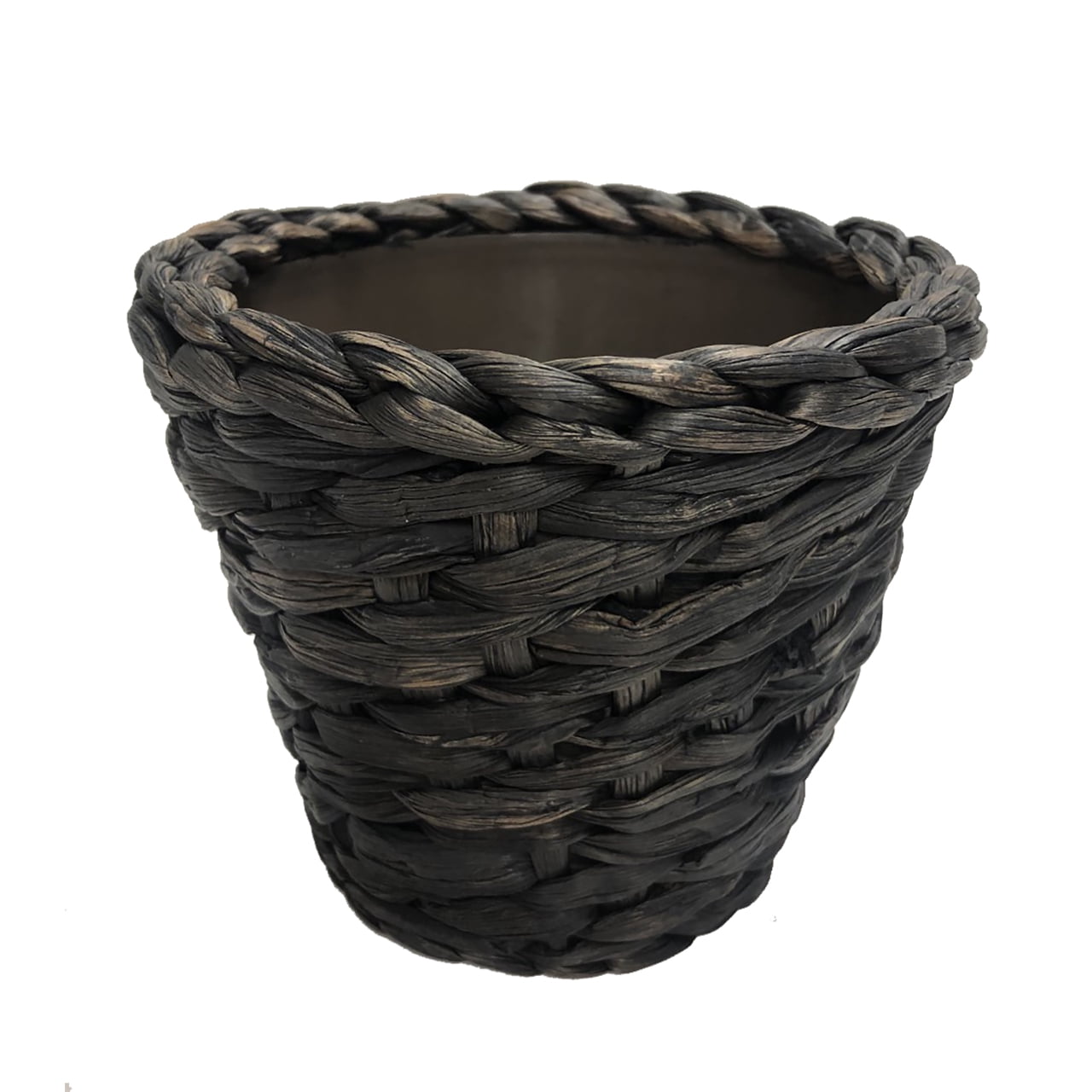 Mainstays 6IN Weave Seagrass Basket Planter with Resin Liner (2 Pack)