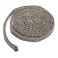 thumbnail image 1 of Junta de Estufa de Madera Uxcell 5/8" x 1/4" x 79" Sello de Cuerda de Fibra Cerámica Gris, 1 of 6