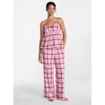 thumbnail image 3 of Joyspun Women's Flannel Sleep Pants, 30” Inseam, Sizes XS-3X, 3 of 6