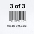 thumbnail image 2 of CafePress - Barcode Baby 3 Of 3 Creeper Bodysuit - Baby Light Bodysuit, Size Newborn - 24 Months, 2 of 4