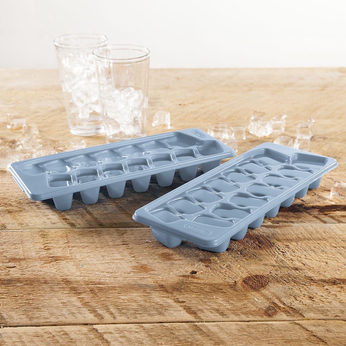 Sterilite Set of Two Ice Cube Trays