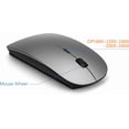 thumbnail image 4 of Wireless Keyboard and Mouse Ultra Slim Combo, 2.4G Silent Compact USB 2400DPI Mouse and Scissor Switch Keyboard Set with Cover, Batteries Included, for PC/Laptop/Windows/Mac - Gray Black, 4 of 6