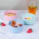 thumbnail image 4 of Nvzi 4pcs Cereal Bowls, Unbreakable Wheat Straw Bowl Sets - Lightweight Noodle Soup Rice Salad Bowls Dishwasher Microwave Safe Bowl - Beige, 4 of 5