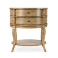thumbnail image 2 of Butler Specialty Company Jarvis Oval 2-Drawer Side Table - Antique Beige, 2 of 8