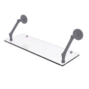 Prestige Que New Collection 24 Inch Floating Glass Shelf