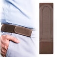 thumbnail image 3 of Cinturón elástico Skymirror para hombre y mujer, sin hebilla, invisible, suave, ajustable, de color liso, con cinta de sujeción, material elástico, acolchado ultrasuave., 3 of 8