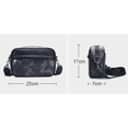 thumbnail image 2 of Bandolera Xtellar De Cuero De Los Hombres Bolso De Hombro Color Negro, 2 of 2