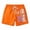 Orange, variant on Mens Swim Trunks USA Independence Day Patriotic 4th of July 250th Anniversary Beach Shorts Quick Dry Board Shorts