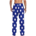 thumbnail image 4 of FREEAMG Men's Cotton Pajama Pants Lounge Sleep Pants Soft Sleepwear Pajama Bottoms with Pockets, 4 of 7