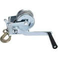 thumbnail image 5 of ALL-CARB Heavy Duty Hand Winch 600LBS Hand Winch Steel Boat Trailer Winch with 8M Steel Wire Rope, 5 of 6