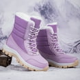 thumbnail image 6 of Lopsie WARMTUNE Women Winter Warm Shoes Waterproof Comfortable Mid Calf Outdoor Snow Boots, 6 of 7