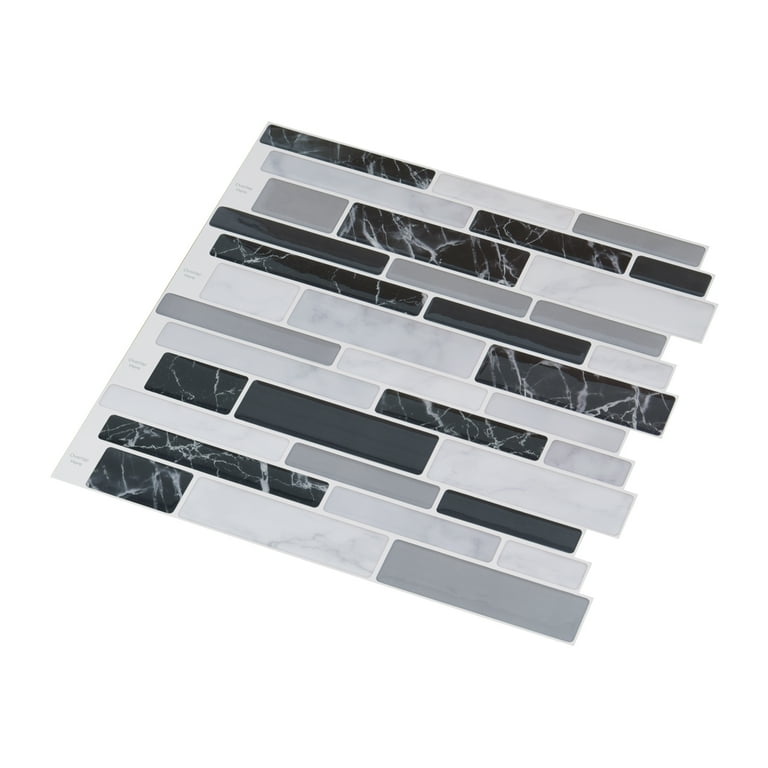 LongKing Cloub Marble Ⅲ 12 in. x 12 in. Peel and Stick Wall Tile Backsplash (10-Pack) LongKing Cloub Marble Ⅲ 12 in. x 12 in. Peel and Stick Wall Tile Backsplash (10-Pack)