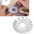 thumbnail image 3 of Metal Measure Gauge, Round Dual Non-Ferrous Wire Guage , For Gaging Uncoated Sheet Metal, Plate Iron And Steel, 3 of 8