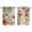 Rose Red Lemon Yellow, variant on Summer Botanical Kitchen Curtains Small Short 39 Inch Length, Vintage Watercolor Flower Palnt Grommet Top Bedroom Living Room Curtains, Light Filtering Cafe Curtain Drapes 2 Panels Set 55''x39''