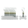 thumbnail image 2 of guohui 5x10pcs Acrylic Key Chain Keychain Pendants Charm Keyring Tassels, 2 of 5