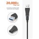 thumbnail image 4 of USB Type C 3.1 Female to USB 3.0 Male Adapter Converter Extender Support Double Sided 5 Gbps Data Sync and Charging 2 Pack, 4 of 5