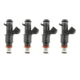 thumbnail image 2 of Miulika 4pcs Car Fuel Injectors Nozzles Replacement Automobile Accessories Black, with 1, 2 of 7