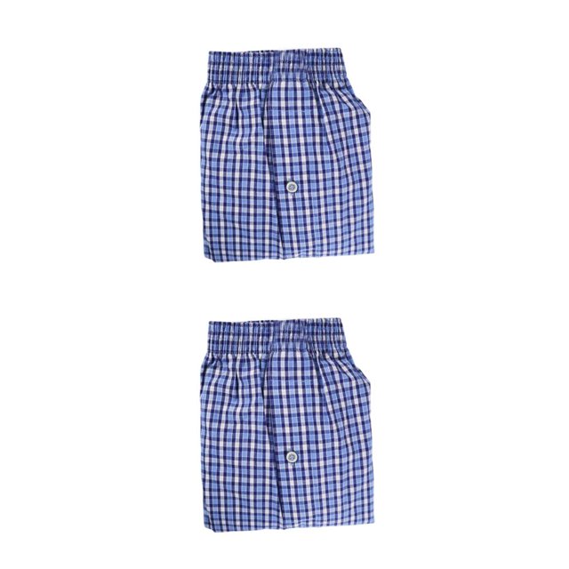 Qarigey Ropa interior para hombre, bóxer tejido, pantalones cortos para hombre, cómodo, al tacto, ropa para el hogar, ropa de dormir lavable, Color de la flor XXL 2Conjunto