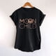 thumbnail image 4 of Honeeladyy Sales Moon Child - Camiseta clásica de manga corta con estampado de letras para mujer, informal, cómoda, cuello redondo, holgada, 4 of 8