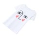 thumbnail image 1 of Camiseta con estampado de ojos para mujer, blanca, , de , con cuello , camiseta elegante XXL Salvador Camiseta con estampado de mujer, 1 of 10