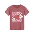 thumbnail image 4 of XCHQRTI Womens Love Heart T-Shirts Valentine's Day Graphic Tees Short Sleeve Plus Size Tops, 4 of 10
