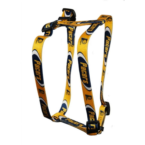 Indiana-Basketball-Pacer's Extra Small XS 5/8 Inch Wide Adjustable Dog Harness 8" - 14"