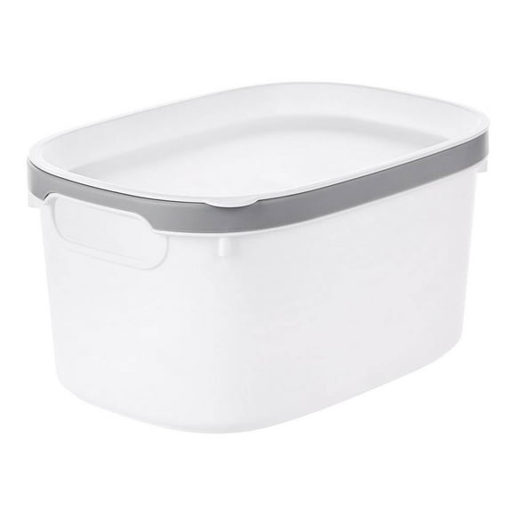Caja Organizadora Mainstays Plástico Multiusos con Tapa Diseño Línea 24Cm x 17Cm