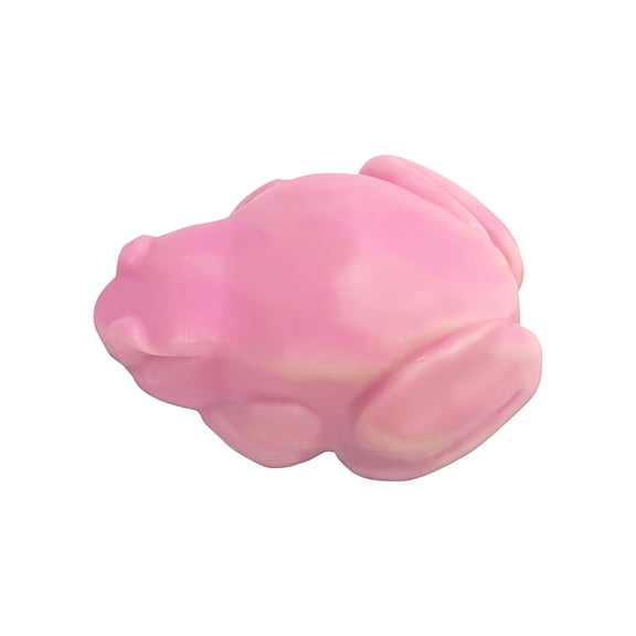 Frog shaped soap, luscious rose aroma, Katia the frog soap