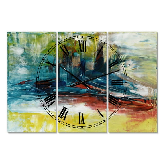 Designart 'The Last Frontier' Oversized Modern Wall Clock
