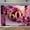 5x3FT, variant on Happy 60th Birthday Backdrop Purple Pink Floral 60th Birthday Photography Background Golden Glitter Number 60 Birthday Party Decorations Banner Supplies Photo Booth Props